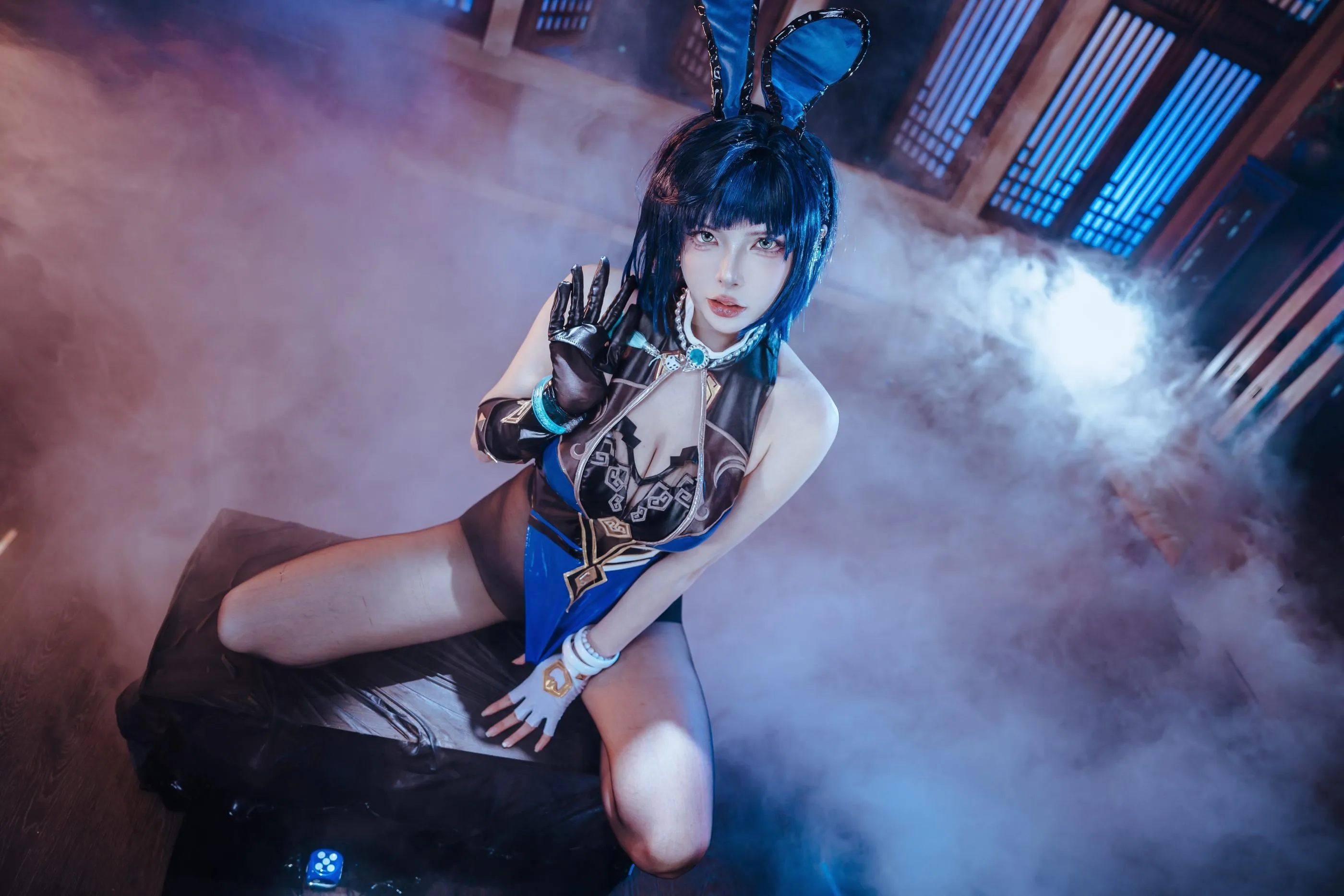 秋和柯基 – NO.105 夜兰 兔女郎 [92P]插图4